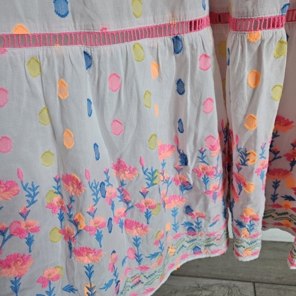 Lilly Pulitzer White Charleen Polka Dot Sleeveless Maxi Dress - Picture 9 of 16